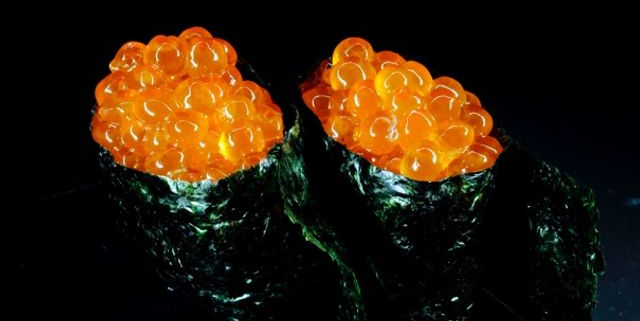 Salmon roe Sushi